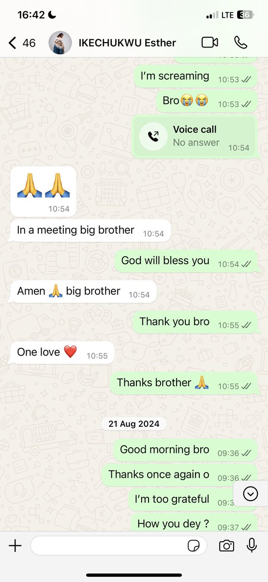 Na 100k e send me I still Dey thank am till today