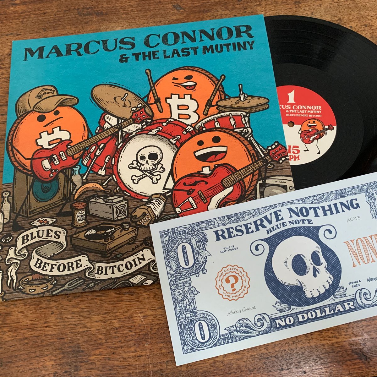 Last year I wrote, performed, and recorded a record all about Bitcoin and money — Blues Before Bitcoin

🧵 A thread of the instruments and equipment I used