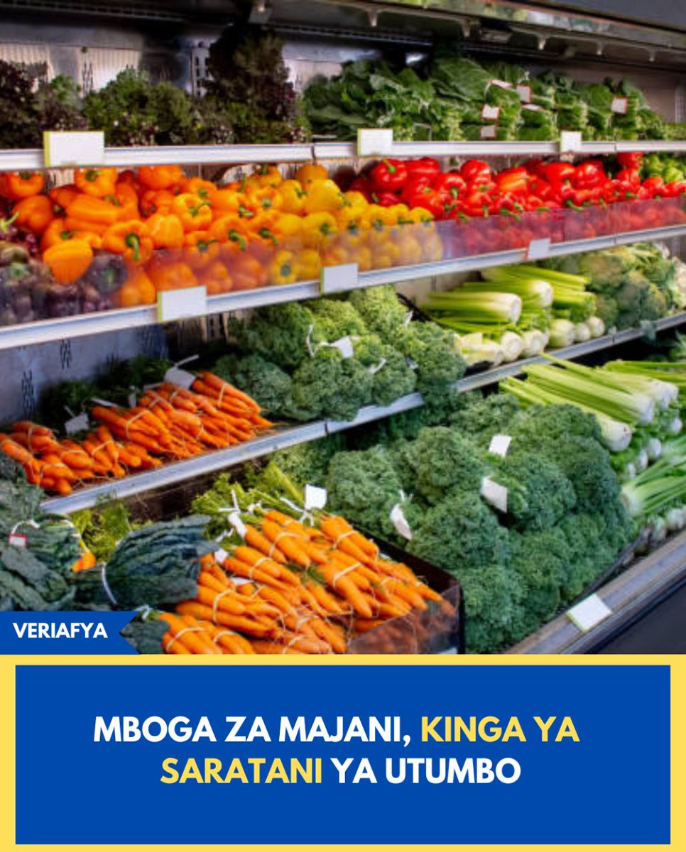Mboga za Majani ni muhimu sana kwa afya ya utumbo na zinaweza kusaidia kuzuia Saratani ya Utumbo Mpana.

Hii ni kwa sababu zina nyuzinyuzi nyingi ambazo husaidia usagaji wa chakula na kuzuia kufunga choo. Pia, zina virutubisho vinavyolinda mwili dhidi ya seli hatarishi.

Mboga
