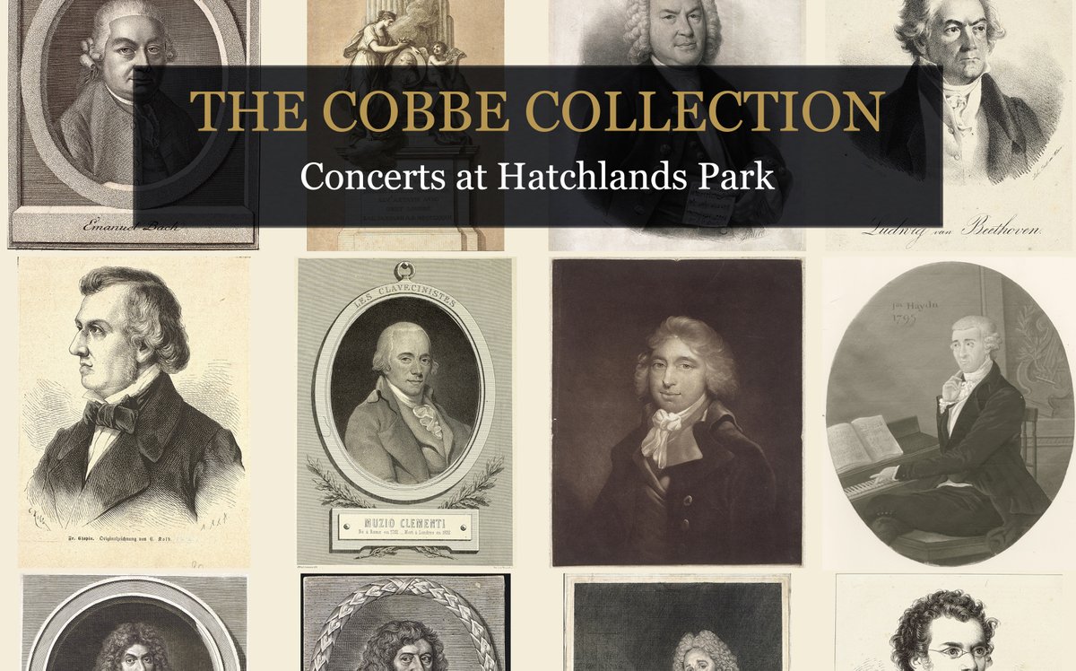 The Cobbe Collection (@cobbecollection) on Twitter photo Our 2025 #concert season starts on the 24th of April!
Students from the Royal #Irish Academy of Music will present Resonances: A Meeting of Old and New - a programme that journeys through four centuries of keyboard and chamber #music! <a href="/HatchlandsNT/">Hatchlands Park</a>
cobbecollection.co.uk/events/ Our 2025 #concert season starts on the 24th of April!
Students from the Royal #Irish Academy of Music will present Resonances: A Meeting of Old and New - a programme that journeys through four centuries of keyboard and chamber #music! <a href="/HatchlandsNT/">Hatchlands Park</a>
cobbecollection.co.uk/events/