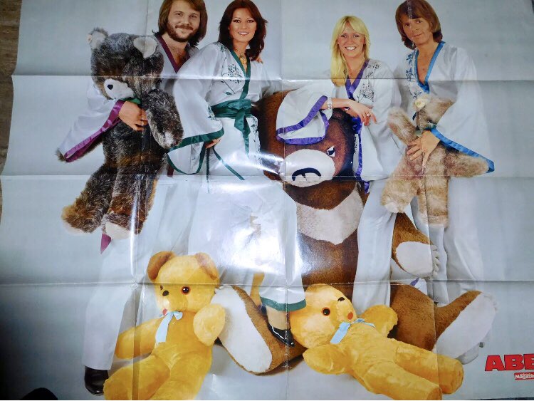 abbamylove's tweet photo. Well, there were some interesting ABBA posters in the 70ties available 😉
#ABBA #Frida #Agnetha #Bjoern #Benny #Sweden #Poster https://t.co/yHsZn9snwg