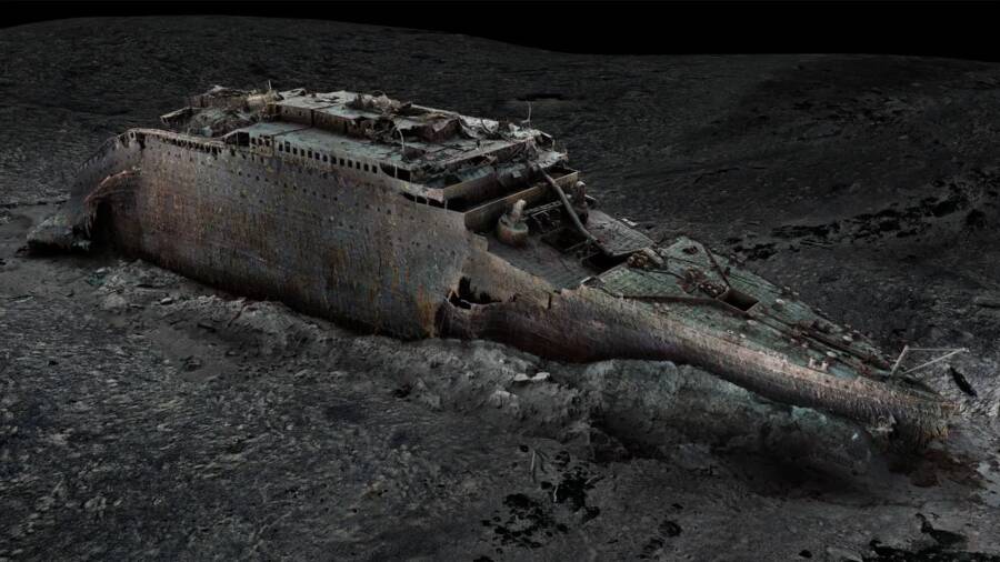 blackflagcrz's tweet photo. 70万枚以上の写真が見せた真実

2022年に撮影されたタイタニック号の膨大な水中写真から３Dレプリカが完成
蒸気弁は開いた状態だった
これにより35名のボイラー室勤務員達は衝突後2時間以上持ち場に残り、最後まで船の明かりを消さないよう努力し続けた事が判明
従来の目撃証言と一致した https://t.co/nJdTQwluwR