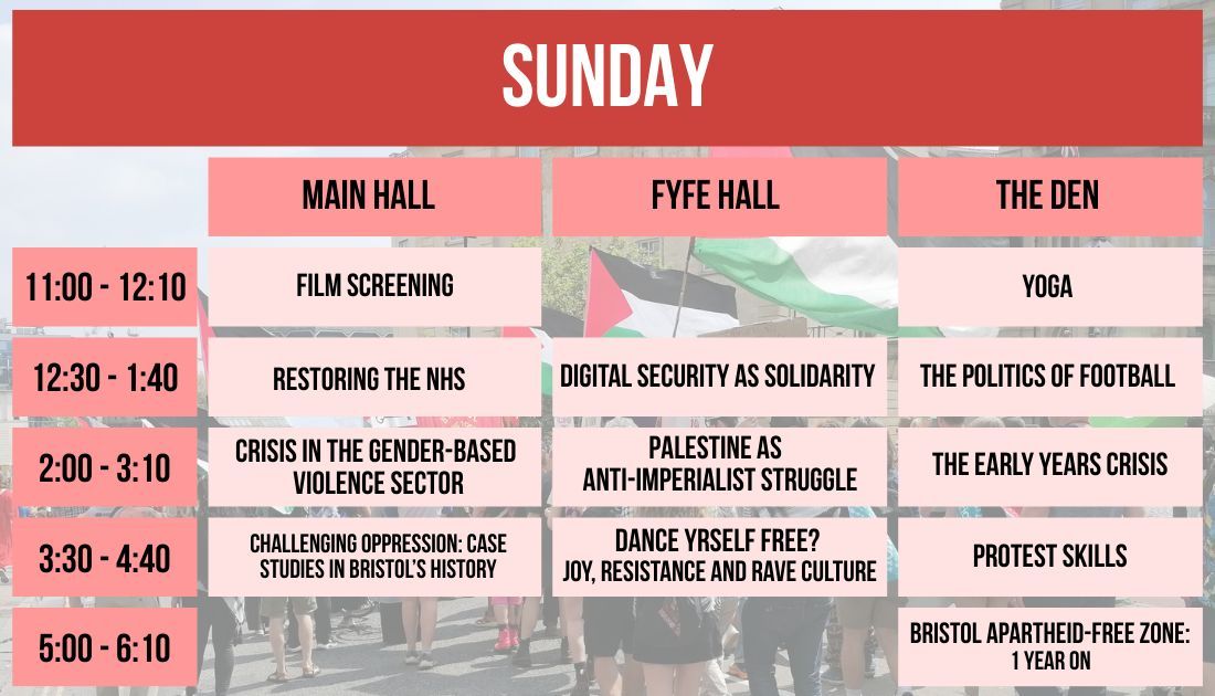 BrizTransformed's tweet photo. 💥Hot off the press: the BT25 timetable! 💥 

We've got a jam-packed weekend of talks, workshops, laffs and socialism. Can't wait to see you all there!

Keep your eyes peeled for session and speaker announcements in the weeks to come and don't forget to buy your BT25 tickets - early birds are almost SOLD OUT! 🎫 https://t.co/0Jhq5UKzNE