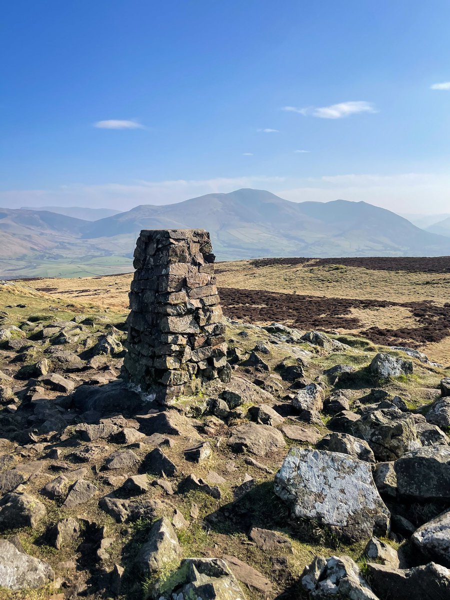 Who knows the name of the hill where this <a href="/OrdnanceSurvey/">Ordnance Survey</a> Trig pillar is? 

📍- Lake District National Park

#TrigWeek <a href="/OSleisure/">OS Leisure</a> #OSChampion
#LakeDistrict #Cumbria #Hiking