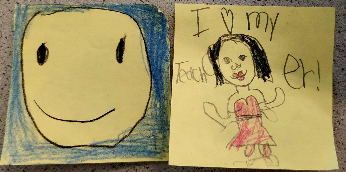 donna_mccance's tweet photo. I'm teaching my first graders how to use #PostItNotes to help monitor their thinking as they are reading. ☺️🤭😁❤️

#education
#learning https://t.co/m2zLCHsruv
