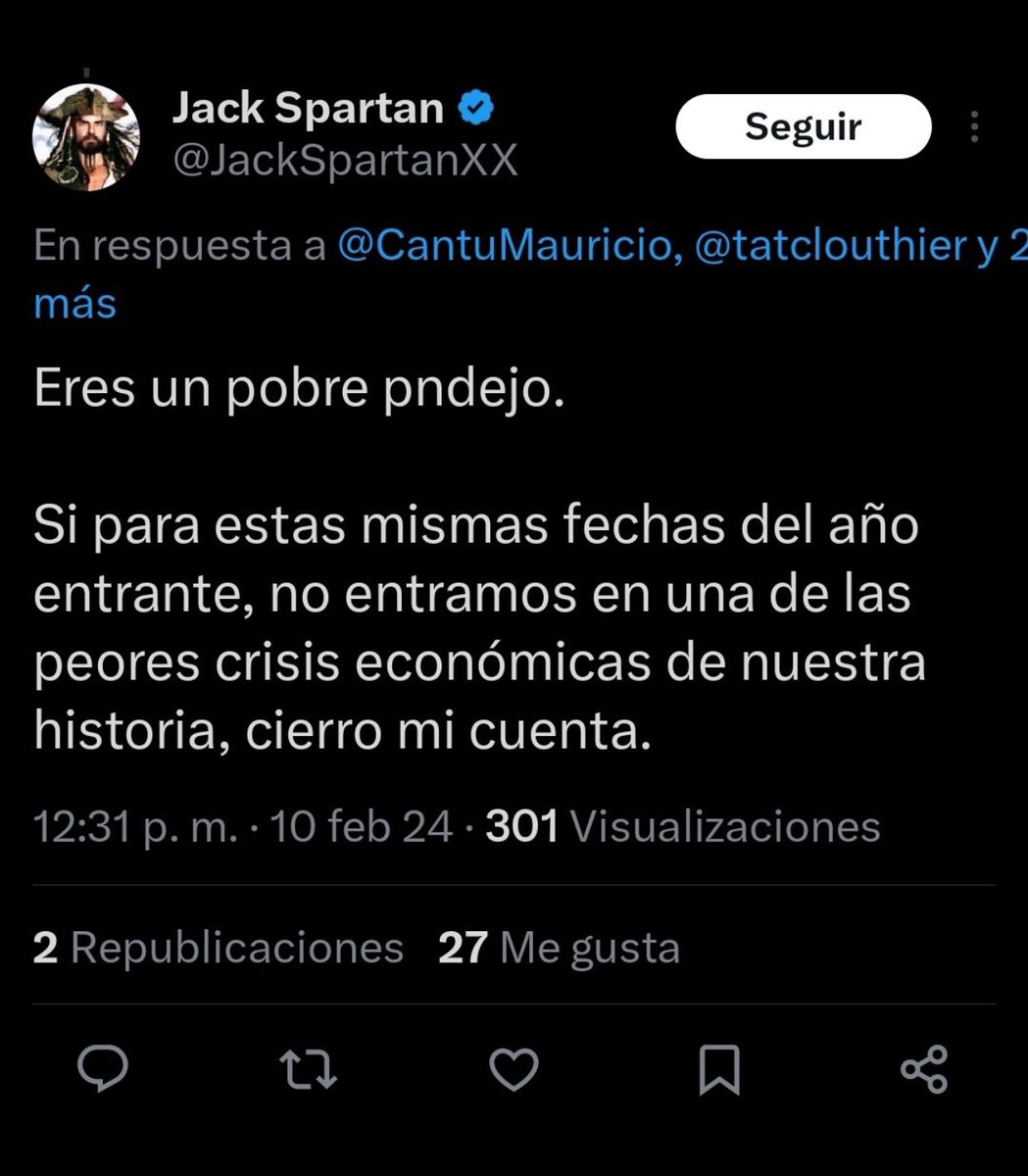 SrKalacan's tweet photo. @JackSpartanXX Por cierto se te cayó esto https://t.co/YM9wR4KtZy