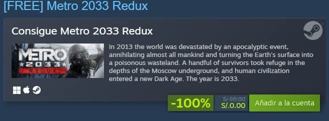 salgugman's tweet photo. Para los que no lo tengan, lo estan regalando en steam https://t.co/9rdIhO64oK