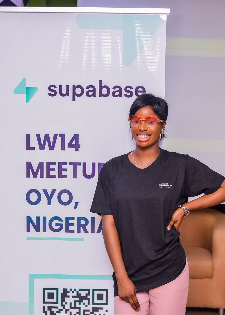 JanetMoromoke's tweet photo. A Ride with @supabase  

Over the weekend, I had the opportunity to attend a meetup in Oyo aimed at understanding Open Source and Supabase as a product.

The session began with an introduction to Supabase , followed by a segment discussing how AI tools have been helpful in https://t.co/1ty6YUMCrM