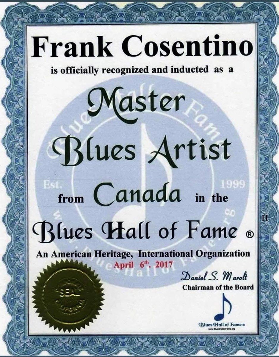 This month, 
I proudly celebrate 8 years since I received transformative news that set me on a powerful path of growth and personal development.

Still pushing…

#blueshalloffameguitarist

frankcosentino.com