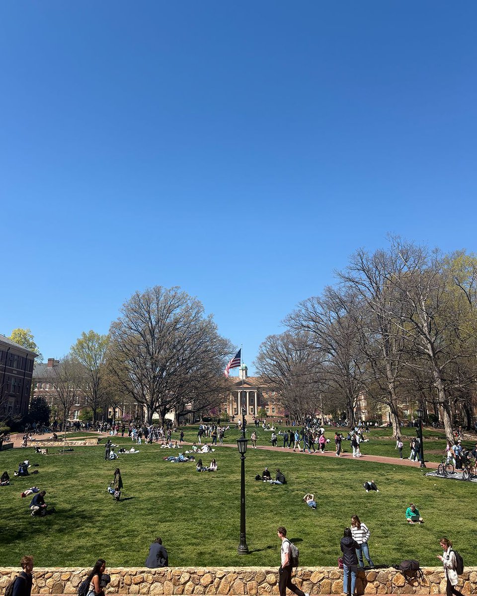 The quad fills up quick... come claim your spot! 😎🐏