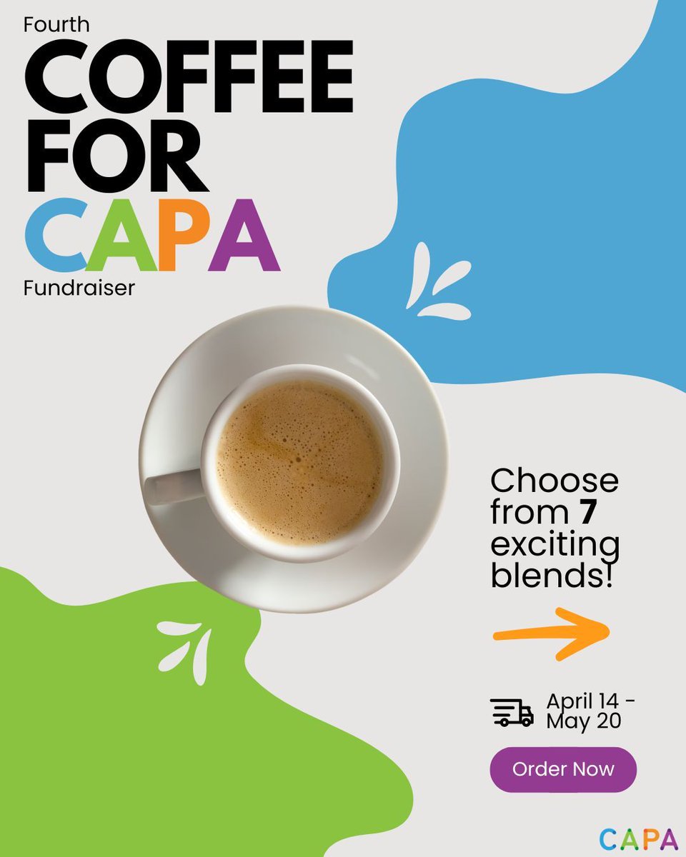 CAPA_Arthritis's tweet photo. #CoffeeForCAPA is back!
We've partnered again with @SparkplugCoffee to raise funds for CAPA. From now until May 20th, you can choose from 6 different coffee blends to support CAPA.
Check it out https://t.co/DFMli9rVZ2 https://t.co/11cPNaMM44