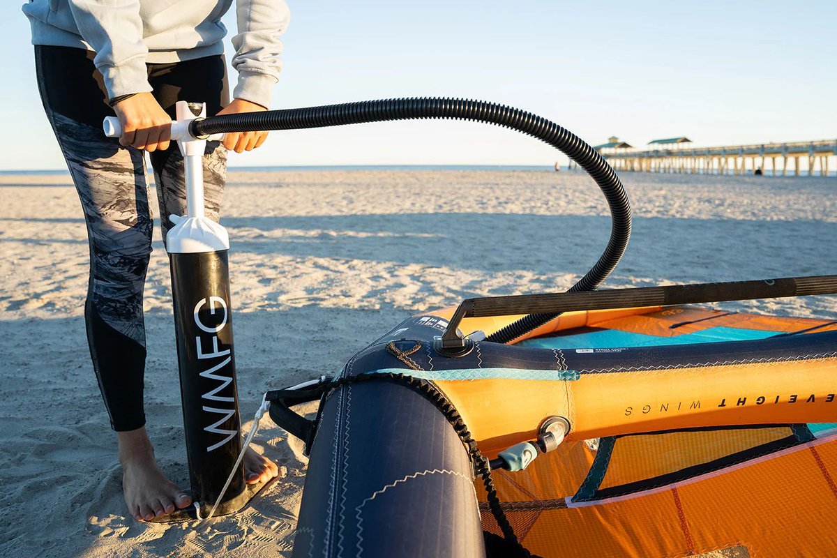 sessionsports's tweet image. WMFG was the first "tall" kite pump on the market and has always been the most feature-rich, kite pump with the best selections of nozzle, the best hose available, and at the leading edge of pump tech. 

#Sessionsports #kitepump #kiteboarding #windsailing #windsurfing #windsport