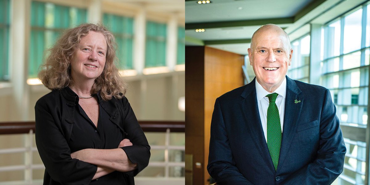 USF Alumni Association (@usfalumniassn) on Twitter photo Meet the new deans, Bulls! š¤
Elizabeth Spiller, dean of <a href="/CASatUSF/">USF College of Arts and Sciences</a>, brings more than a decade of academic leadership and a passion for the arts. David W. Blackwell, dean of <a href="/USFMuma/">USF Muma</a>, has more than 20 years of university leadership and shares a love for teaching finance with his Meet the new deans, Bulls! š¤
Elizabeth Spiller, dean of <a href="/CASatUSF/">USF College of Arts and Sciences</a>, brings more than a decade of academic leadership and a passion for the arts. David W. Blackwell, dean of <a href="/USFMuma/">USF Muma</a>, has more than 20 years of university leadership and shares a love for teaching finance with his