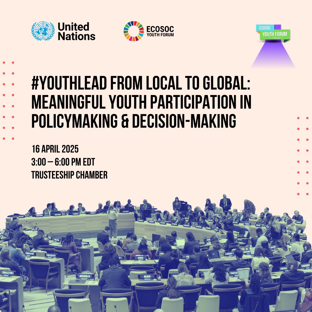 UN Youth Office tweet media