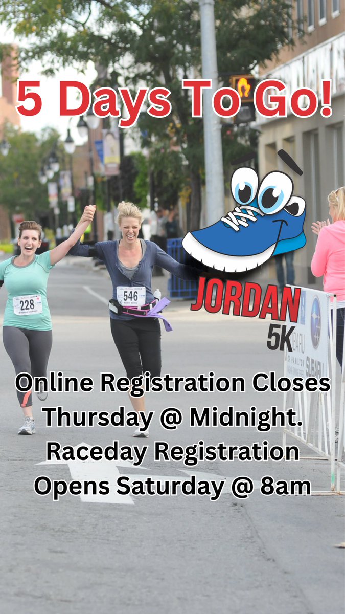 SubaruRunning's tweet image. We're 5 Days Away from the Start of the 2025 Subaru Running Series!

Online registration for the Jordan 5K closes Thursday, the 17th @ MIDNIGHT! Race day registration will open 8am Saturday morning!

Click the Link to Register Now!
raceroster.com/events/2025/10…

Photo by: Jason Shoup
