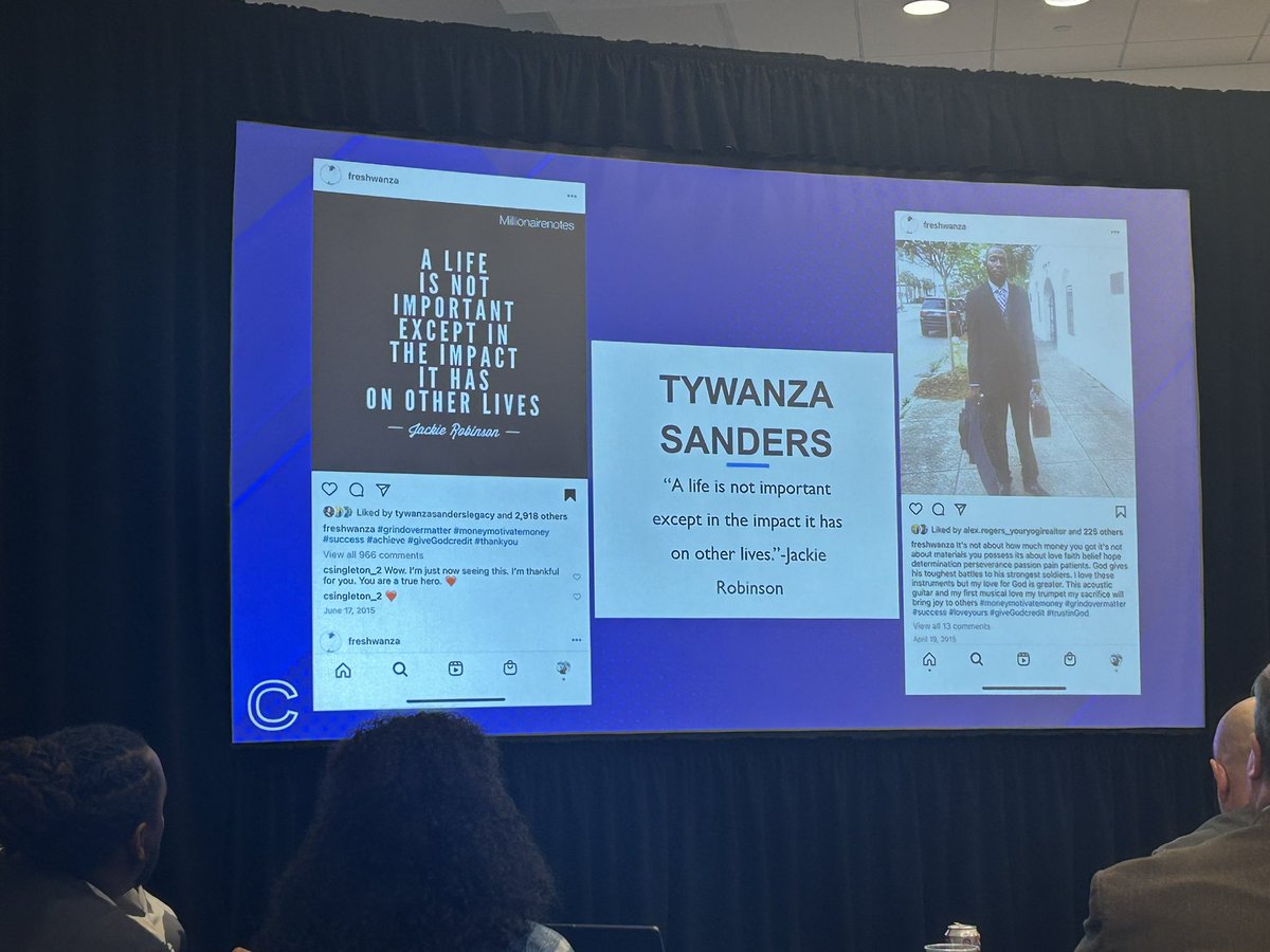 AndrewGavinAD's tweet photo. Chris Singleton with an incredible message of Love > Hate at the NACDA Spring Symposium. Thank you for sharing your personal story and message of unity with us. #SpringSymposium25 https://t.co/dO7JXx4krK