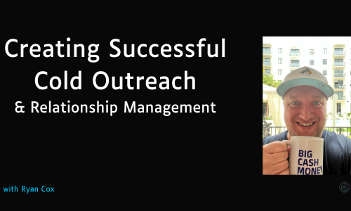 ryanleecox's tweet image. Remember that Ross scene from Friends? Pivot! Pivot! Welp, that's what I did. lol
Announcement: My #ColdOutreach workshop is a course on @MavenHQ!
Learn how to WIN at Cold Outreach & build an effective Relationship Management system.
maven.com/ryan-cox/cold-…