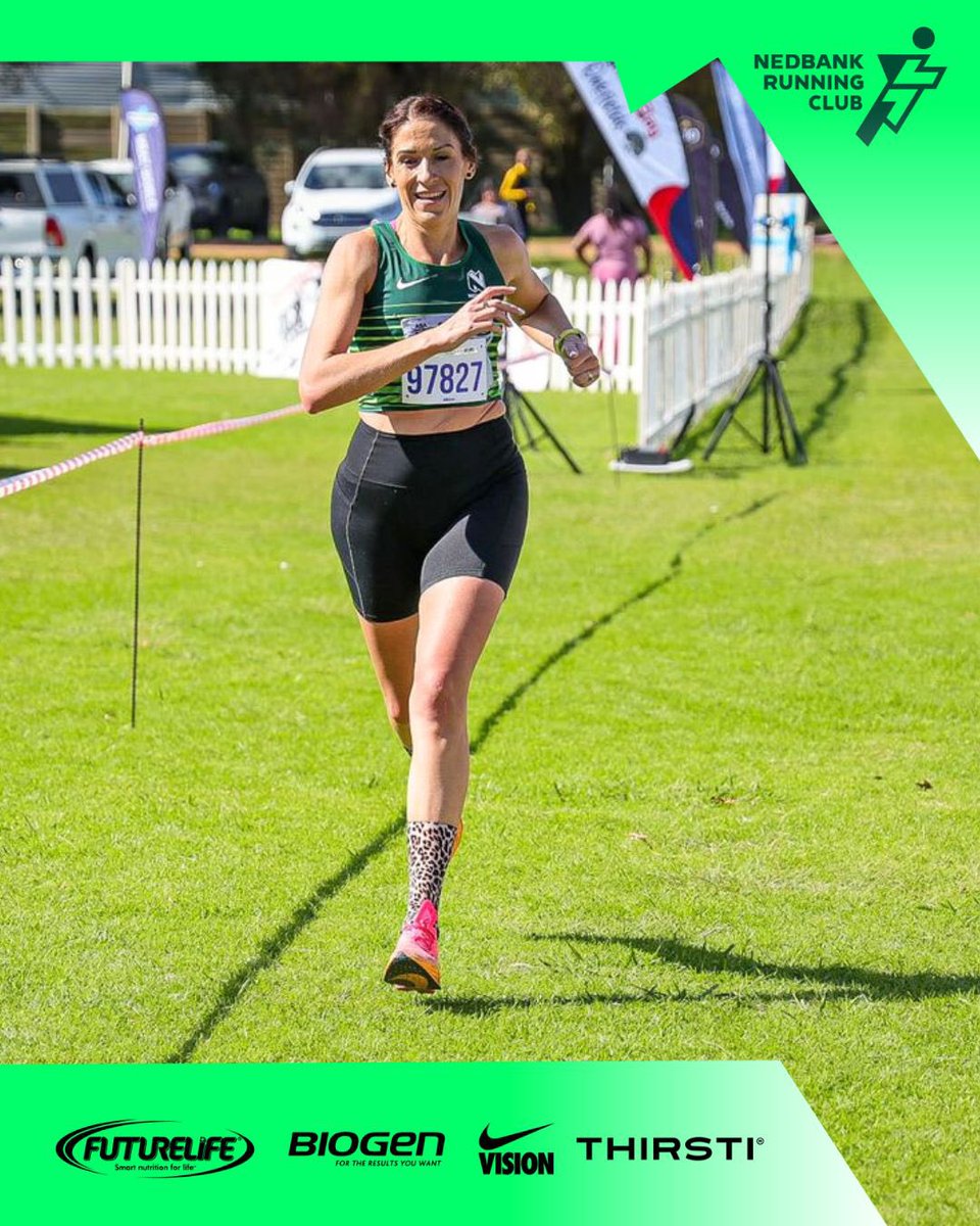 Nedbank Running Club athletes stole the show at the BNAC Marathon!🏆 Bright Mikolongwe dominated the 48km ultra in 02:50:57, while Chrizell Roberts smashed the women's record with 03:39:56! 🥇 
Ilse Marais took top honors in the women's 42.2km with 03:19:25 💚