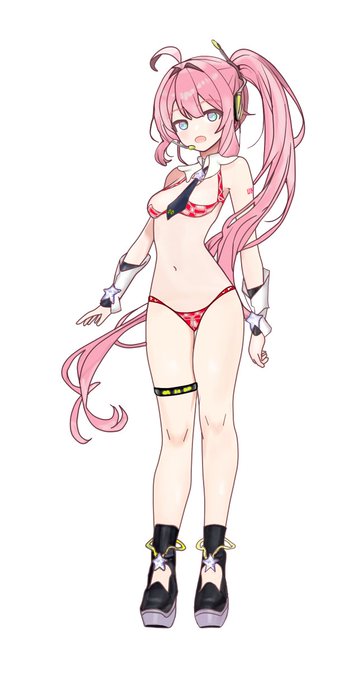 チューブトップの側面を網状に出来るのだいぶ好き。もう少し直しますけど 