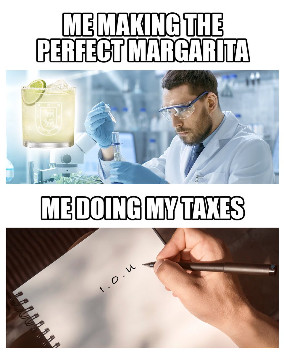 Is it still too late to file? 😬
Asking for a friend. . .

#CamarenaTequila #TaxDay #TequilaMeme