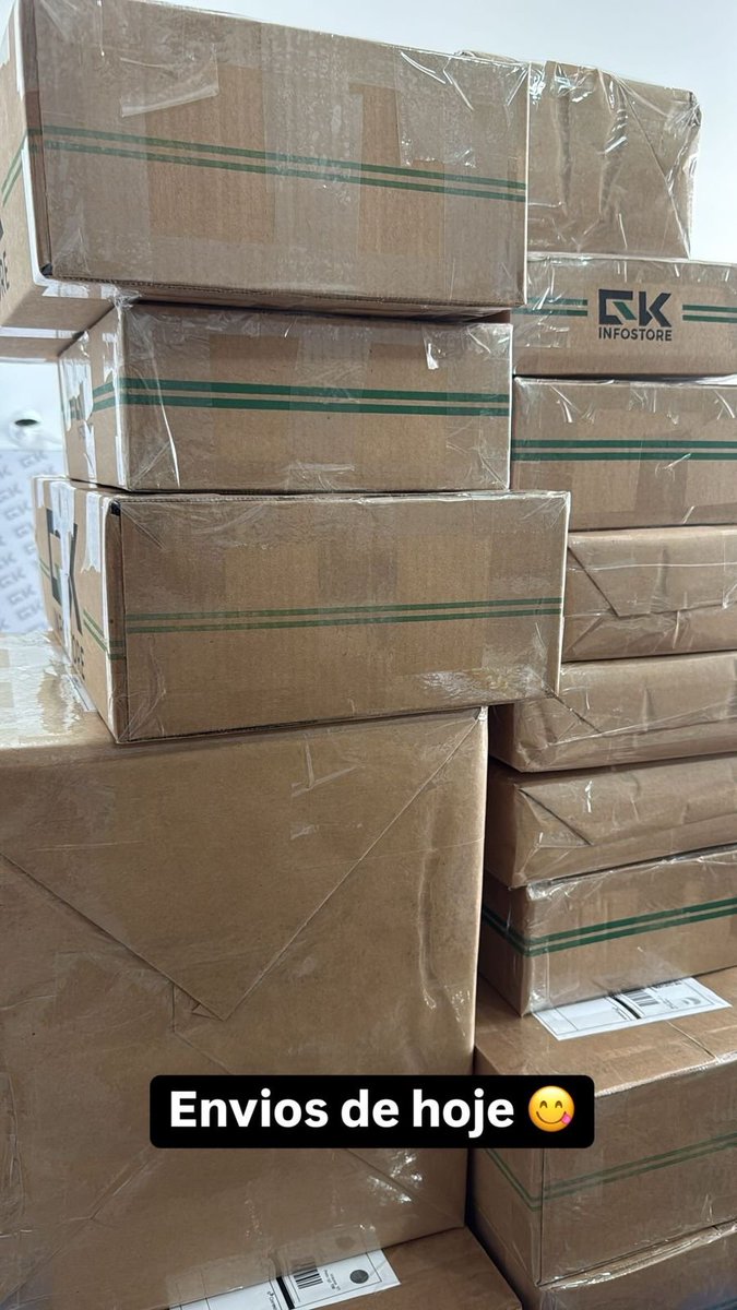 GKInfoStore's tweet image. 📦 Quem comprou sabe que a GK não dorme!
Mais uma leva de pedidos saindo quicando do estoque direto pro seu setup 🏃‍♂️💨
🔒 Caixa lacrada
✅ Nota fiscal
💚 Do jeitinho certo, como tem que ser.

#GKInfoStore #envios #setupgamer

@pcbuildwizard @pablittomagno @lobapsd @GKInfoStore