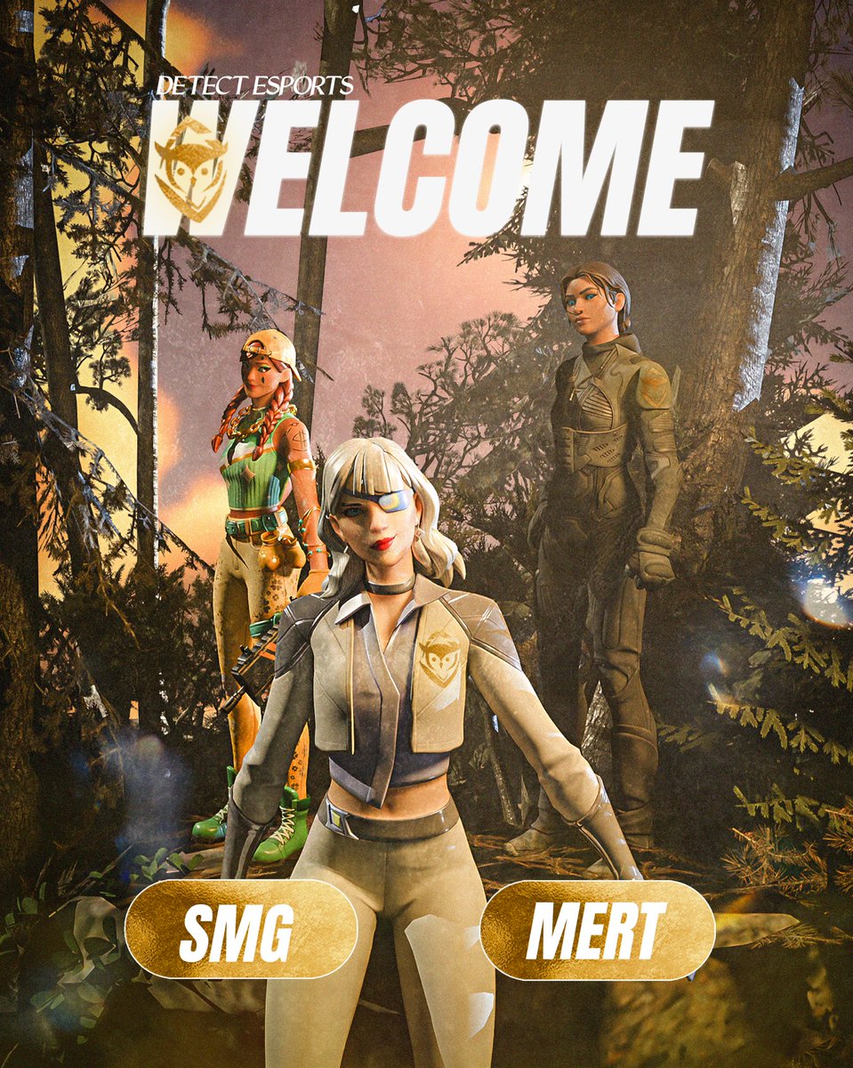 Please welcome our new duo to the team! 😮‍💨

Welcome <a href="/Smgfn7/">Twitch Smgfn7</a> &amp; <a href="/M3rtteu/">Mertteu</a> ! 

Together with them we want to take the next step.

#DetectTheFuture 💛