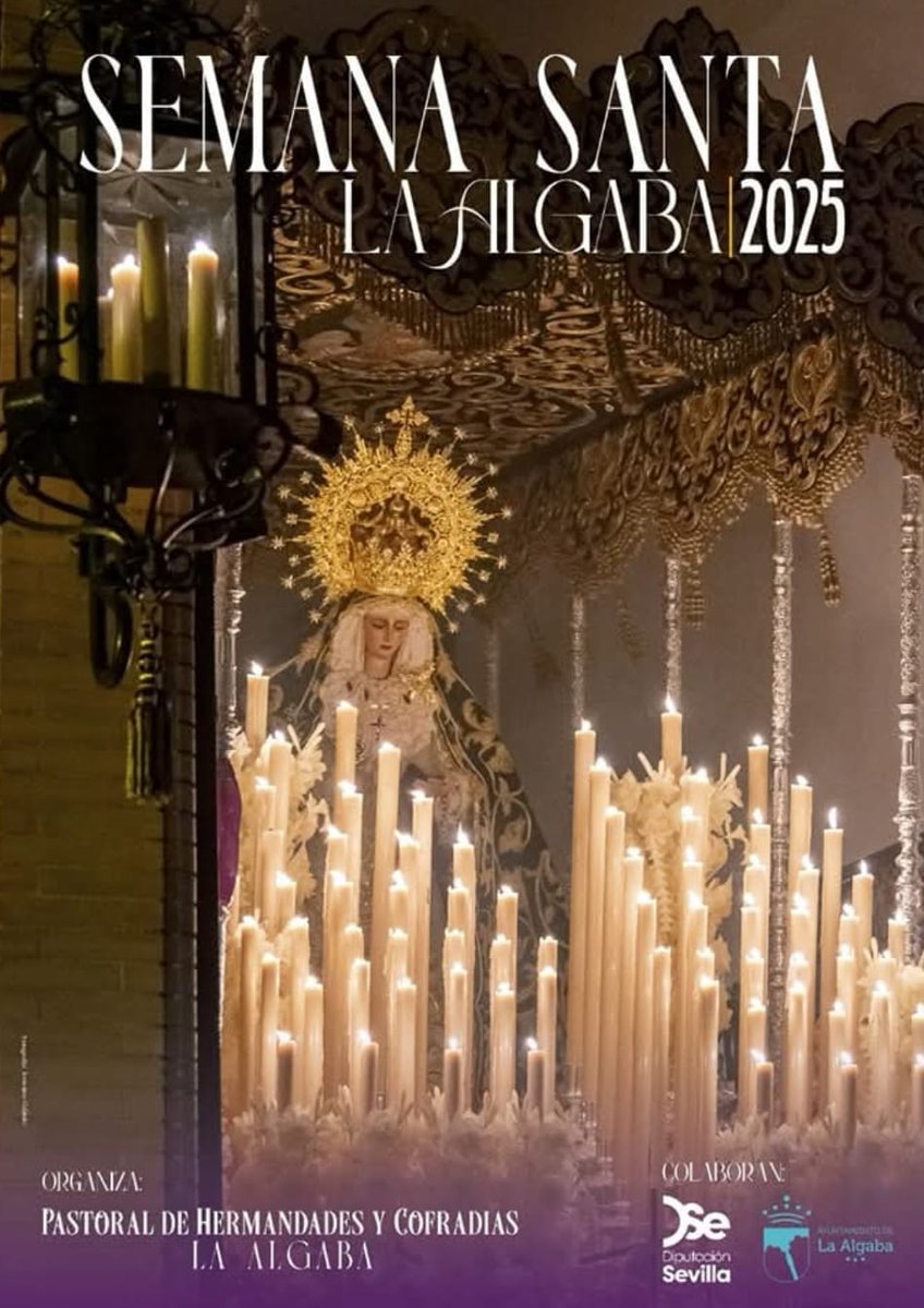 Se acerca la semana santa 2025 de La Algaba...

Etiquetanos con los momentos que vivís de nuestra semana santa.

#ssantaalgaba25