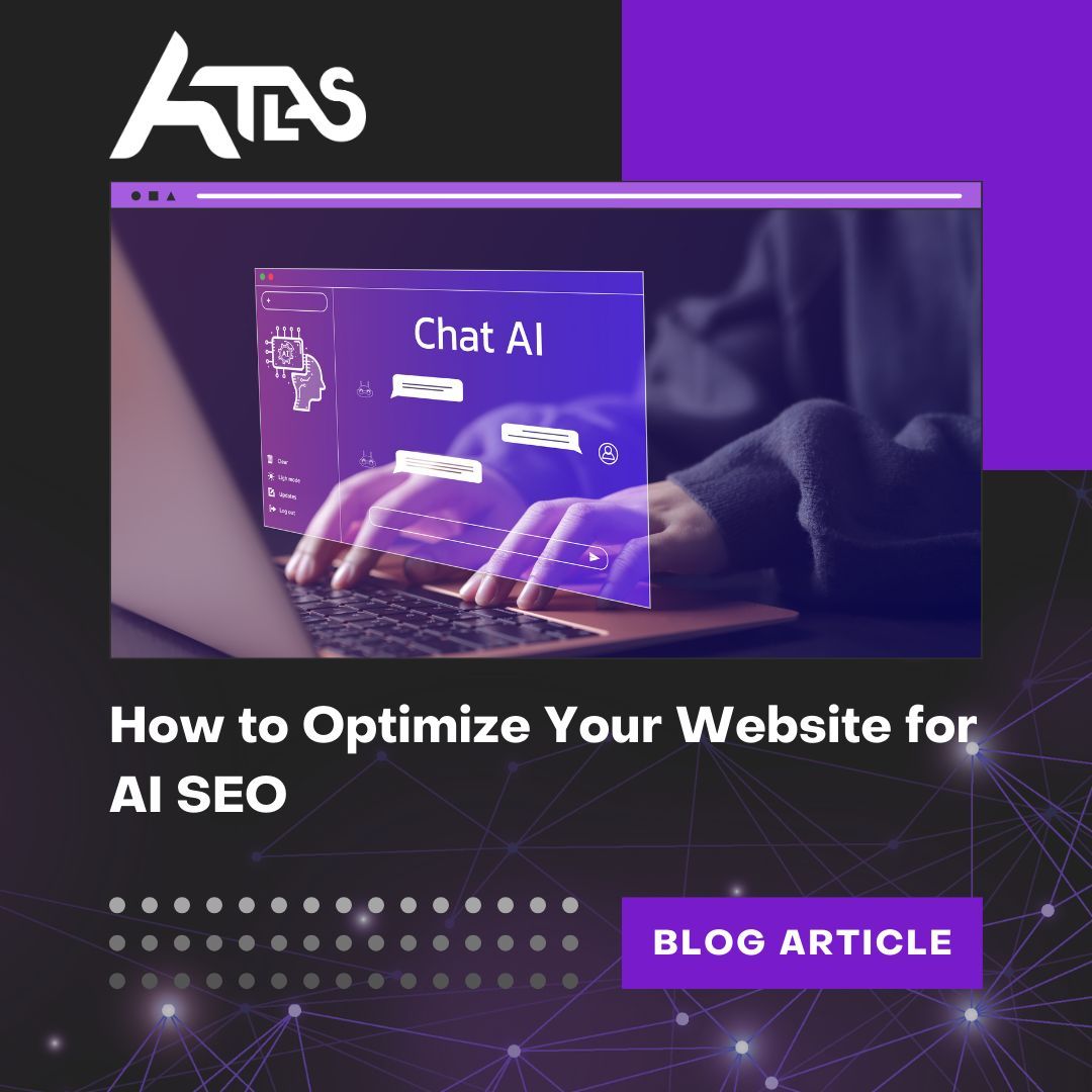 Want your website to show up in AI chatbot results like ChatGPT, Gemini, and Grok? Check out our latest blog to learn how to optimize your website for the future of search.

🔗 atlasmarketinggroup.ca/blog/

#AISEO #DigitalMarketing #AIChatbots #ContentMarketing #SEO