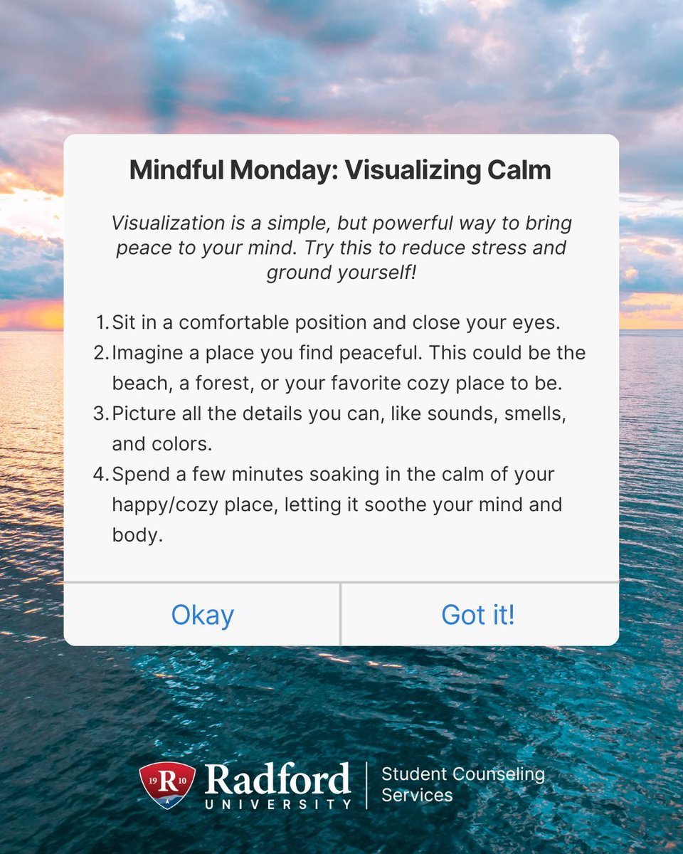 Radford University Student Counseling Services tweet media