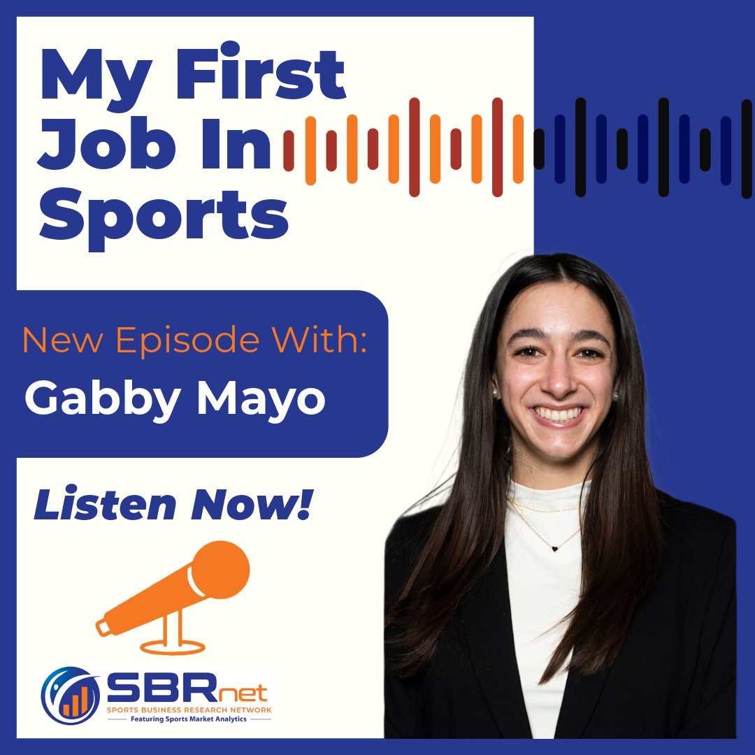 Episode 29 of My First Job in Sports, <a href="/neilds18/">Neil Schwartz</a>  and Dr. Gardner sit down with Gabrielle Mayo to hear about her journey to the Cincinnati Reds! 
📺 Watch: youtu.be/6ViSuo-dxAE?si…

🎧 Listen: podcasts.apple.com/us/podcast/my-…

🌍 Read More: sportsmarketanalytics.com/Resource-Cente…

#MFJIS X #SBRnet