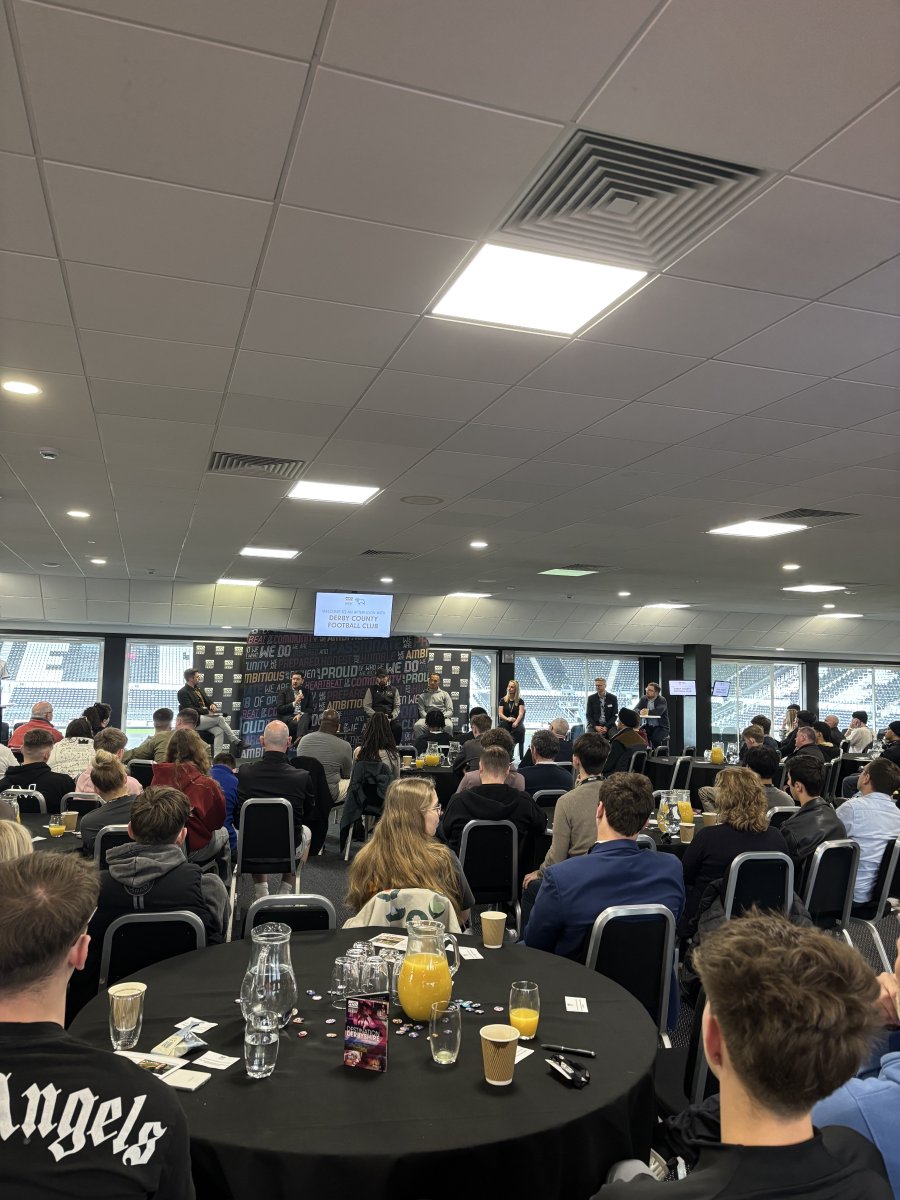 University of Derby (@derbyuni) on Twitter photo Today we hosted our โAfternoon with Derby County Football Clubโ event alongside <a href="/dcfcofficial/">Derby County</a> where applicants and offer holders had the exclusive opportunity to get a rare glimpse into the world of professional sport โฝ๏ธ
Learn more about our courses ๐ ow.ly/GI0Y50VA9cx Today we hosted our โAfternoon with Derby County Football Clubโ event alongside <a href="/dcfcofficial/">Derby County</a> where applicants and offer holders had the exclusive opportunity to get a rare glimpse into the world of professional sport โฝ๏ธ
Learn more about our courses ๐ ow.ly/GI0Y50VA9cx