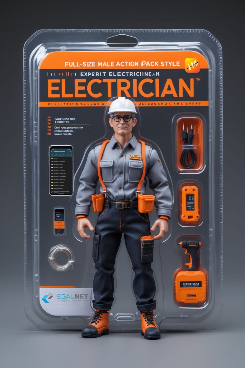 egal_net's tweet image. Electrician toy using the &quot;Electrical Calculations&quot; app

➡️ Android: play.google.com/store/apps/det…

➡️ iOS: apps.apple.com/us/app/electri…

➡️ Windows: microsoft.com/store/apps/9NC…

#EgalNet #ElectricalCalculations #Electrician #toy