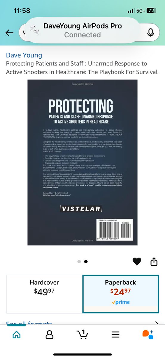 DaveYoungARMA's tweet photo. I am proud of you announce the release of my new book. We gathered over 60 citations and references https://t.co/cvt4Ny86zV https://t.co/vx7IQsQ9lg