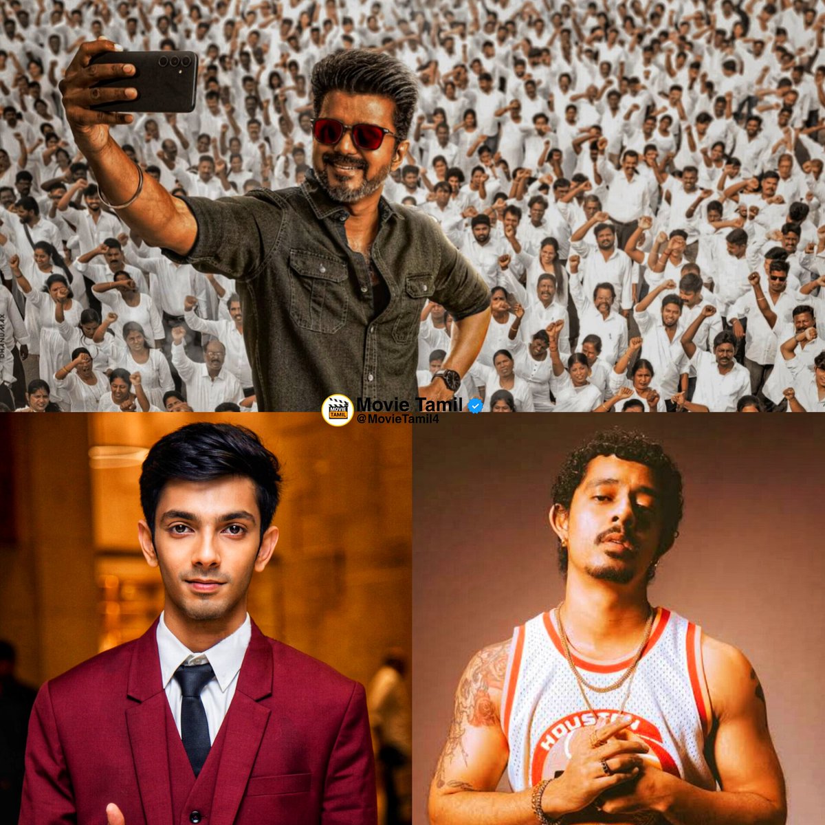 _MovieTamil's tweet image. #Anirudh &amp;amp; #Hanumankind are going to join for a song in #ThalapathyVijay's #JanaNayagan

- Let's wait &amp;amp; see 👀