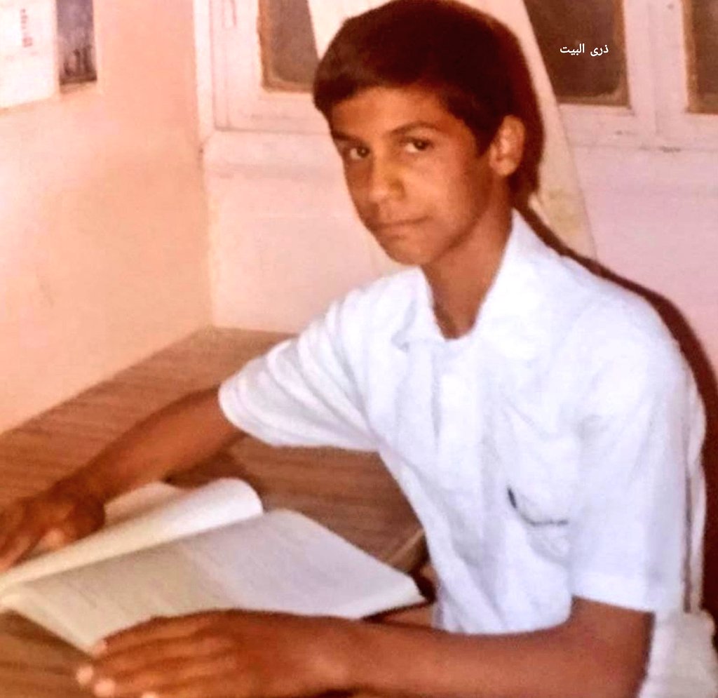 د. سعود عويض الديحاني اثناء دراسته فى الصف الثالث بالمرحلة المتوسطة عام ١٩٧٩