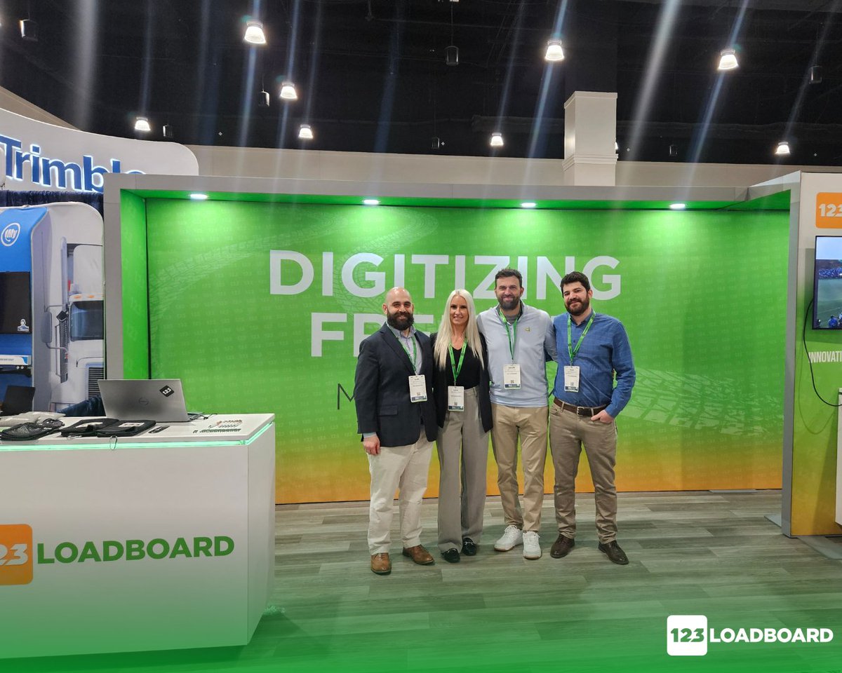 123loadboard's tweet image. That's a wrap on TIA 2025!🚛💨

The #123Loadboard crew had an amazing time meeting transportation professionals from across North America.

Thanks to everyone who stopped by our booth and made this conference unforgettable!

#TIA2025 #Loadboards #logistics @tianetdotorg