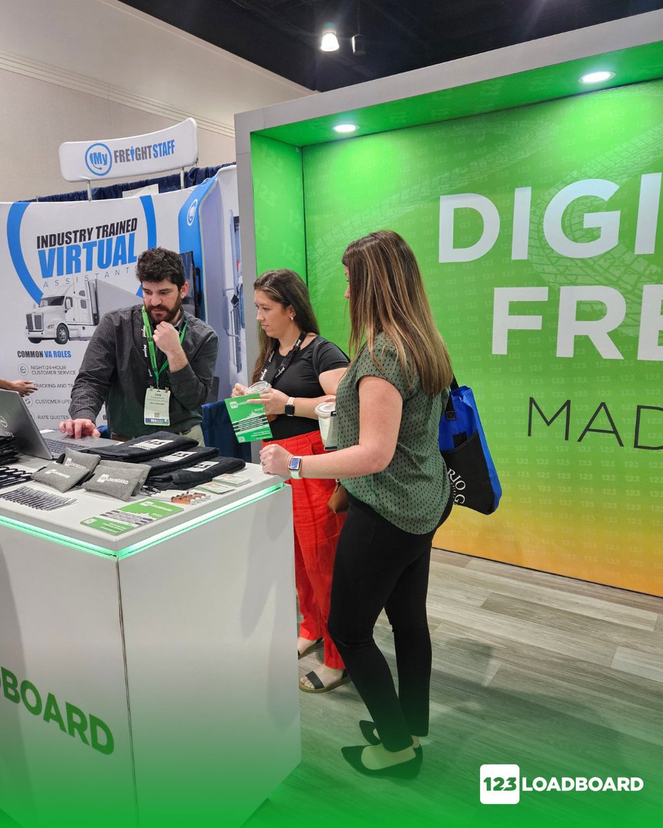 123loadboard's tweet image. That's a wrap on TIA 2025!🚛💨

The #123Loadboard crew had an amazing time meeting transportation professionals from across North America.

Thanks to everyone who stopped by our booth and made this conference unforgettable!

#TIA2025 #Loadboards #logistics @tianetdotorg