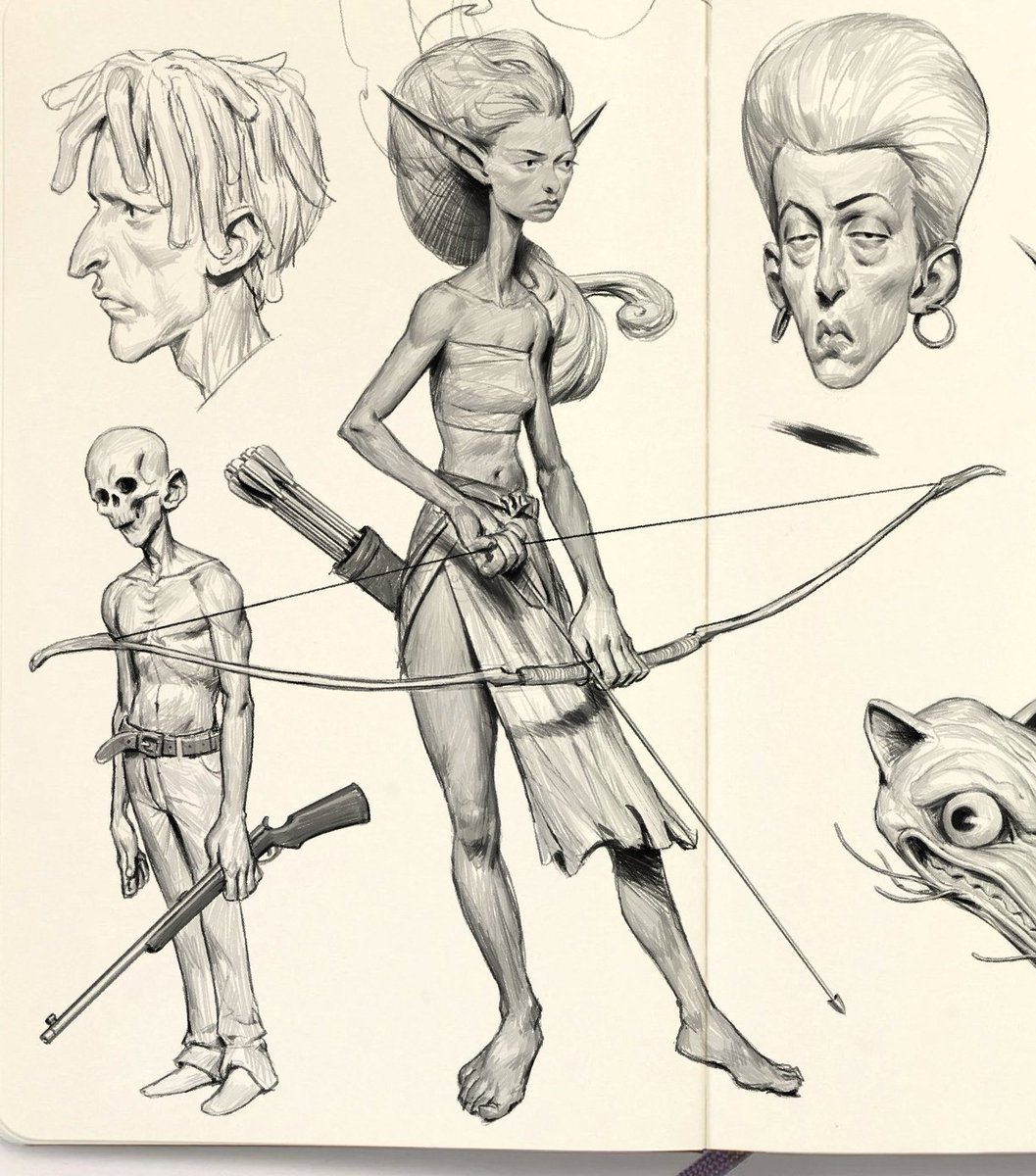 Show me how you draw: Elves! 
