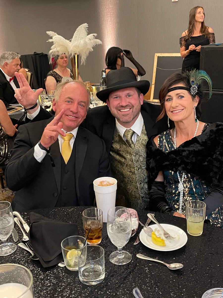 23bbourgeois's tweet photo. Saturday night, the majority of our team attended the Gatsby Gala to support McNeese Athletics! What a night!
#GeauxPokes
#TeamBourgeois https://t.co/nO6eUScroY