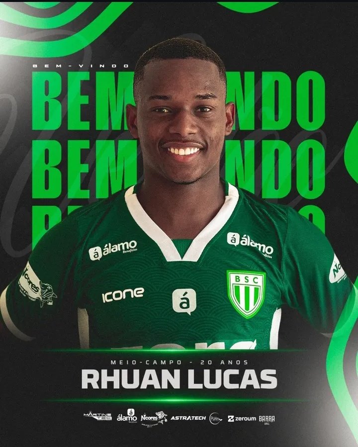 2_efaixa's tweet photo. ✍️🏾🟢|| O @boavistasc anunciou mais dois atletas, que ficarão no Verdão ate o final da Série D:

- Rhuan Lucas (meia de 20 anos emprestado pelo Botafogo);

- Luan Sales (lateral direito de 23 anos emprestado pelo Atlético-GO)

📷 Divulgação: Boavista SC https://t.co/SMyFDAjQbl