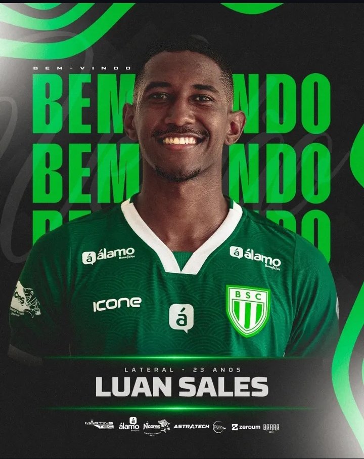 2_efaixa's tweet photo. ✍️🏾🟢|| O @boavistasc anunciou mais dois atletas, que ficarão no Verdão ate o final da Série D:

- Rhuan Lucas (meia de 20 anos emprestado pelo Botafogo);

- Luan Sales (lateral direito de 23 anos emprestado pelo Atlético-GO)

📷 Divulgação: Boavista SC https://t.co/SMyFDAjQbl
