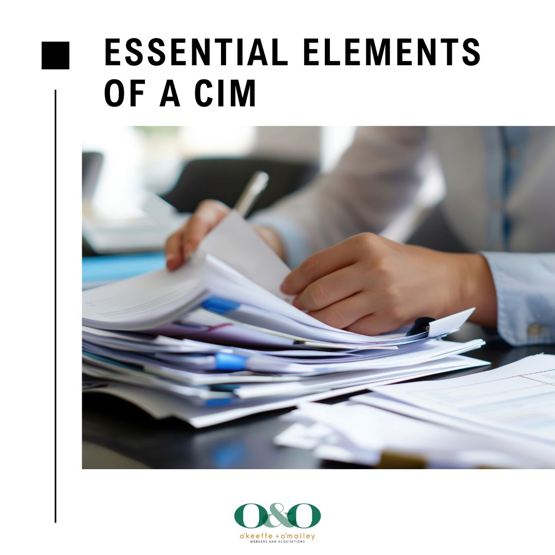 okeeffeomalley's tweet photo. 5 ELEMENTS OF A WINNING CIM:
1️⃣ Compelling Executive Summary 
2️⃣ Clean, Normalized Financials
3️⃣ Clear Growth Narrative 
4️⃣ Operational Systems Detail 
5️⃣ Market Position Evidence

The difference between multiple offers and no interest? A professionally crafted CIM. Contact us. https://t.co/cBchhXQsRV