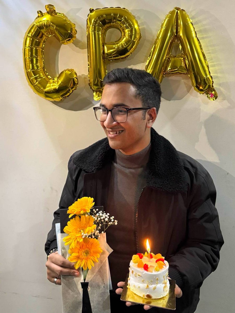 BeckerAcct's tweet photo. A huge shoutout to Suyash for reaching this incredible milestone. ๐ Your hard work, focus, and dedication have paid off in the best way possible.
#BeckerCPA #CPA #BeckerAccounting https://t.co/kgygqj4ihq
