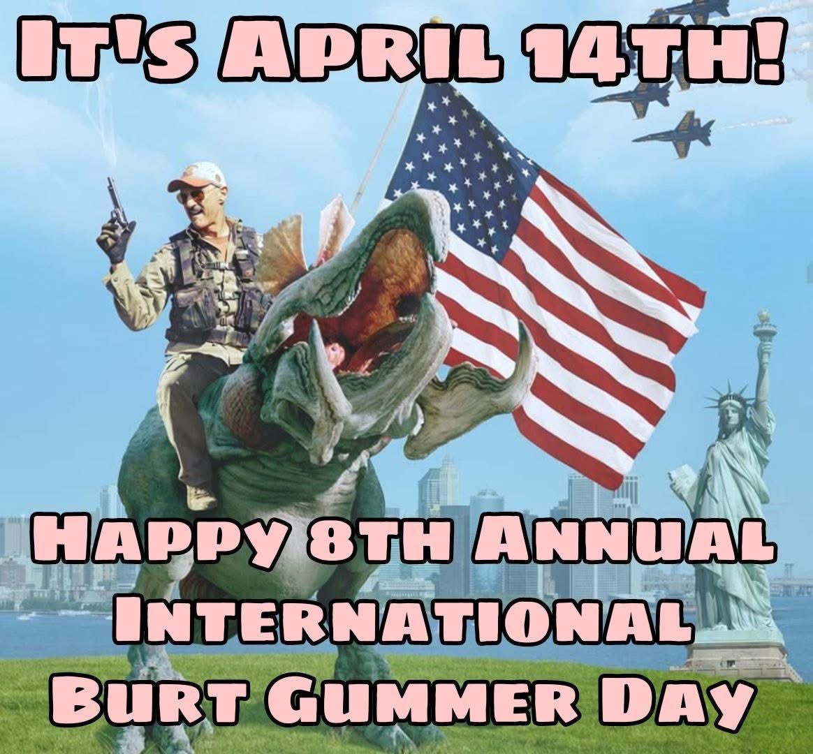 ReelFeelsPod's tweet photo. It’s #BurtGummerDay and a special shout-out to @thetremorssaga and @TremorsMovie ! #MichaelGross is a national treasure and the hero of this franchise! https://t.co/3kUYx5oAgz