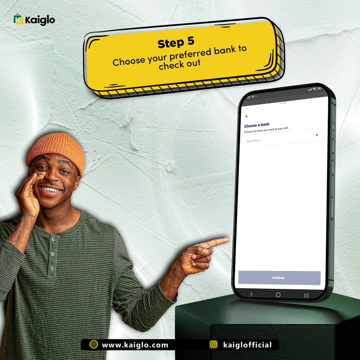 KaigloNGR's tweet image. 💬 Got questions? We’re just a DM away.
🔁 RT to help someone shop smarter!
📲 Follow @Kaiglo for more deals &amp;amp; tips.
#Kaiglo #HowToOrder #OnlineShopping #NigeriaDeals