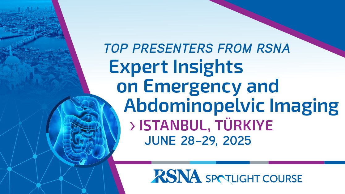 RSNA (@rsna) on Twitter photo Join Musturay KarΓ§aaltincaba, MD & Christina LeBedis, MD, MS on April 16 at 10 AM CT for a live Spotlight Course Preview. They will share program details and feature cases from the upcoming Spotlight Course, taking place in Istanbul, TΓΌrkiye this June. bit.ly/4idfnjJ Join Musturay KarΓ§aaltincaba, MD & Christina LeBedis, MD, MS on April 16 at 10 AM CT for a live Spotlight Course Preview. They will share program details and feature cases from the upcoming Spotlight Course, taking place in Istanbul, TΓΌrkiye this June. bit.ly/4idfnjJ