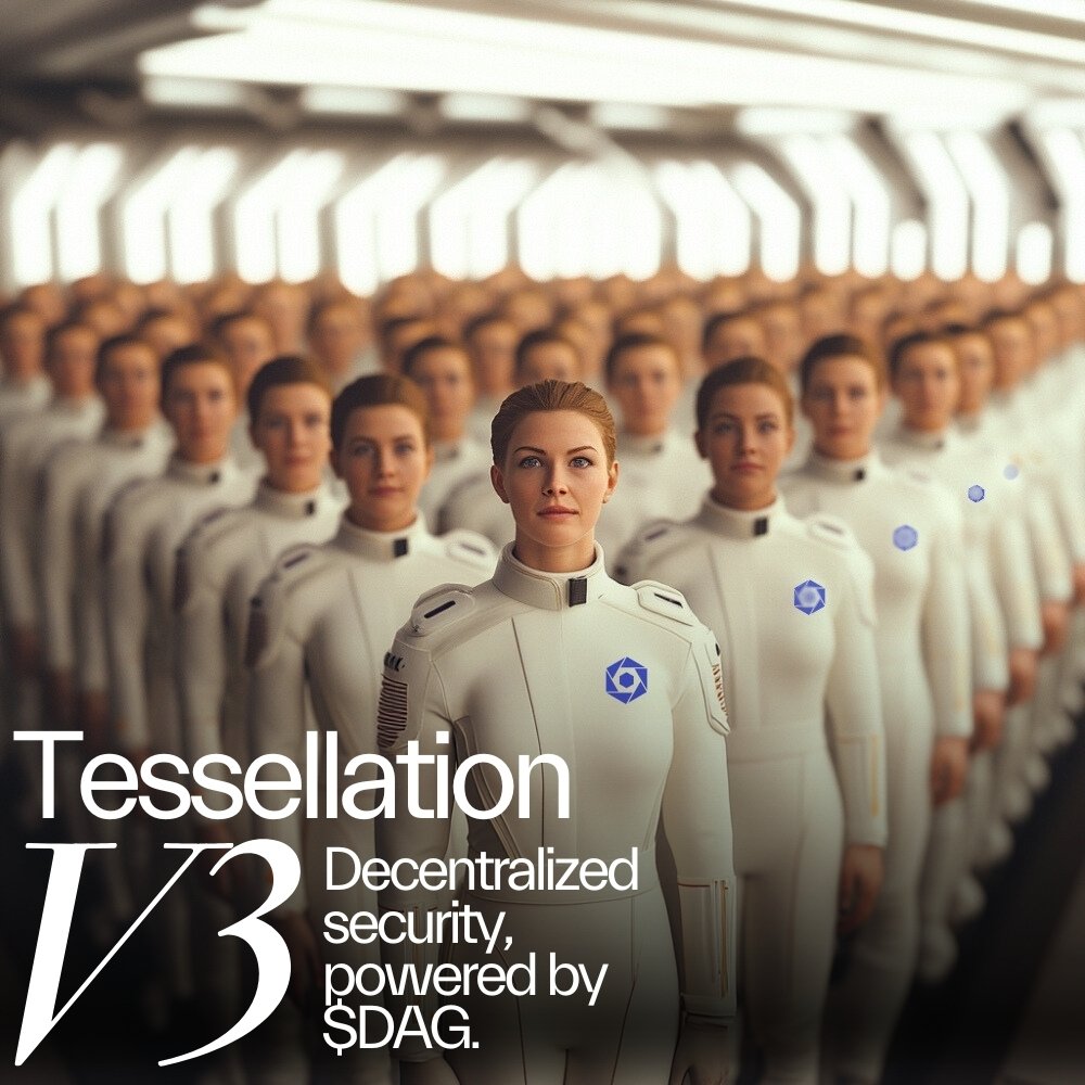 Tessellation V3, our most significant upgrade to date, introduces Node Collateral Staking.

Stake $DAG to validators from any wallet—no custody risk.

This enables secure DAO-backed validators, pooled collateral, and crowd-sourced infrastructure.

Decentralized security 🔐