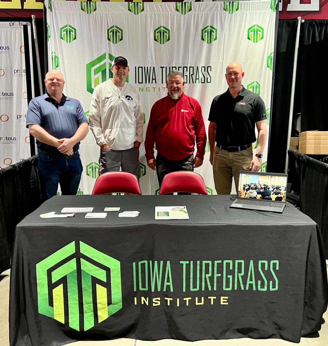 First day at the 97th Iowa FFA Leadership Conference! So exciting meeting all the students and sharing the possibilities turfgrass has to offer. The future is looking bright 😎
<a href="/iowaffa/">Iowa FFA Association</a> <a href="/iowalawncare/">IPLCA</a> <a href="/iowa_stma/">Iowa SFMA</a> <a href="/GcsaIowa/">IowaGCSA</a>