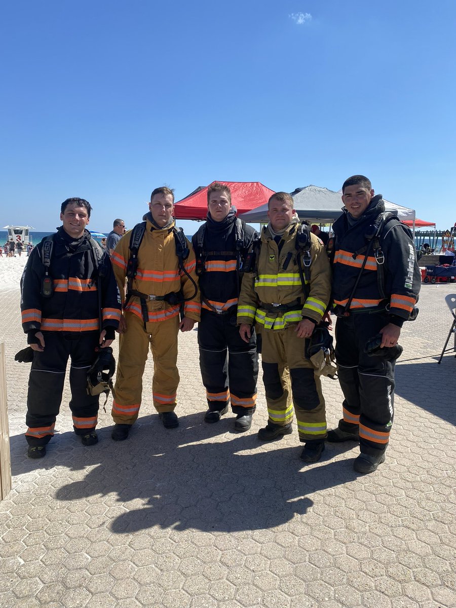 T_Town_Fire's tweet image. Congratulations to our TFR firefighters who competed in the Pensacola Beach Firefighter Challenge this past weekend! They placed 3rd out of 27 teams! Way to go guys!