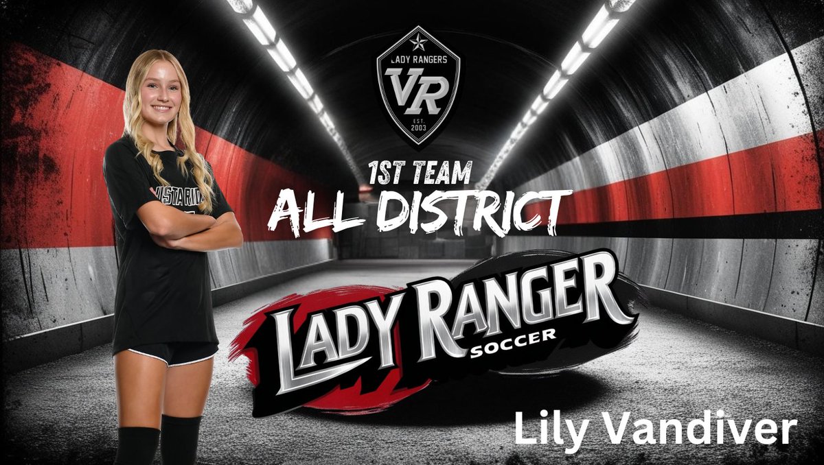 Congratulations to District 25-6A 1st Team All District Honorees  Senior Lily Vandiver, Senior Alexis Morrsion, Sophomore Leah Drake, &amp; Sophomore Kella Donahue #VRTWD